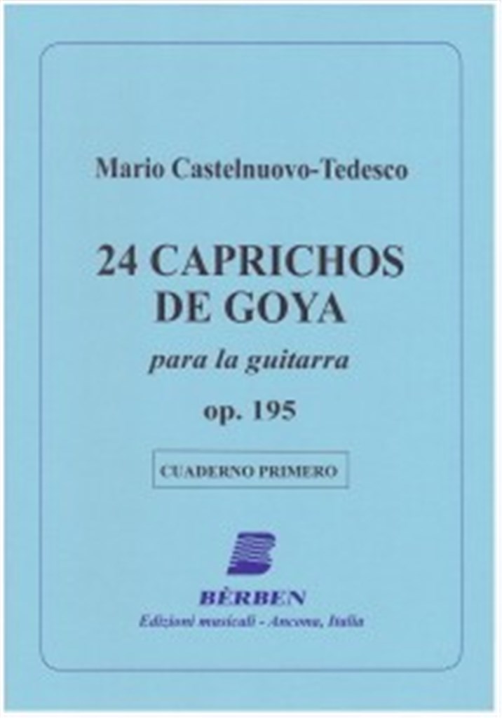 24 Caprichos Vol. 1 Tedesco-guitar